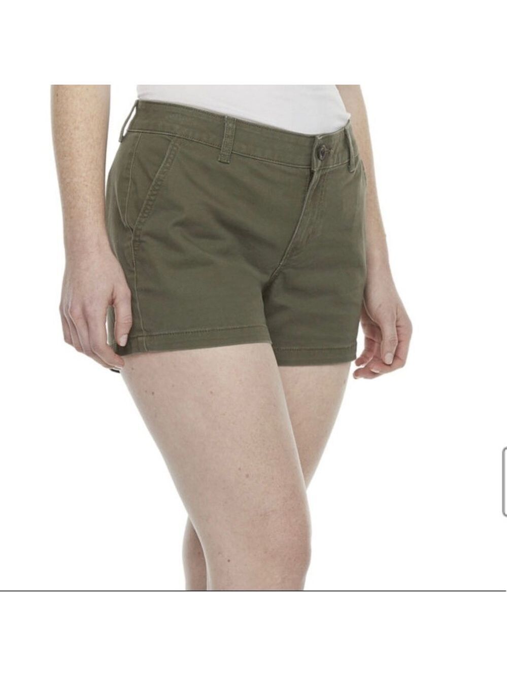 Eastern mountain sports army green chino S… - Picture 2 of 14